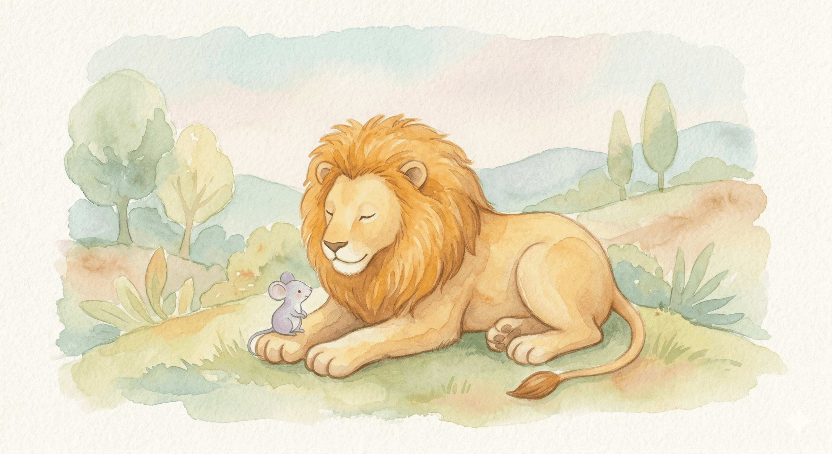 El León y el Ratón