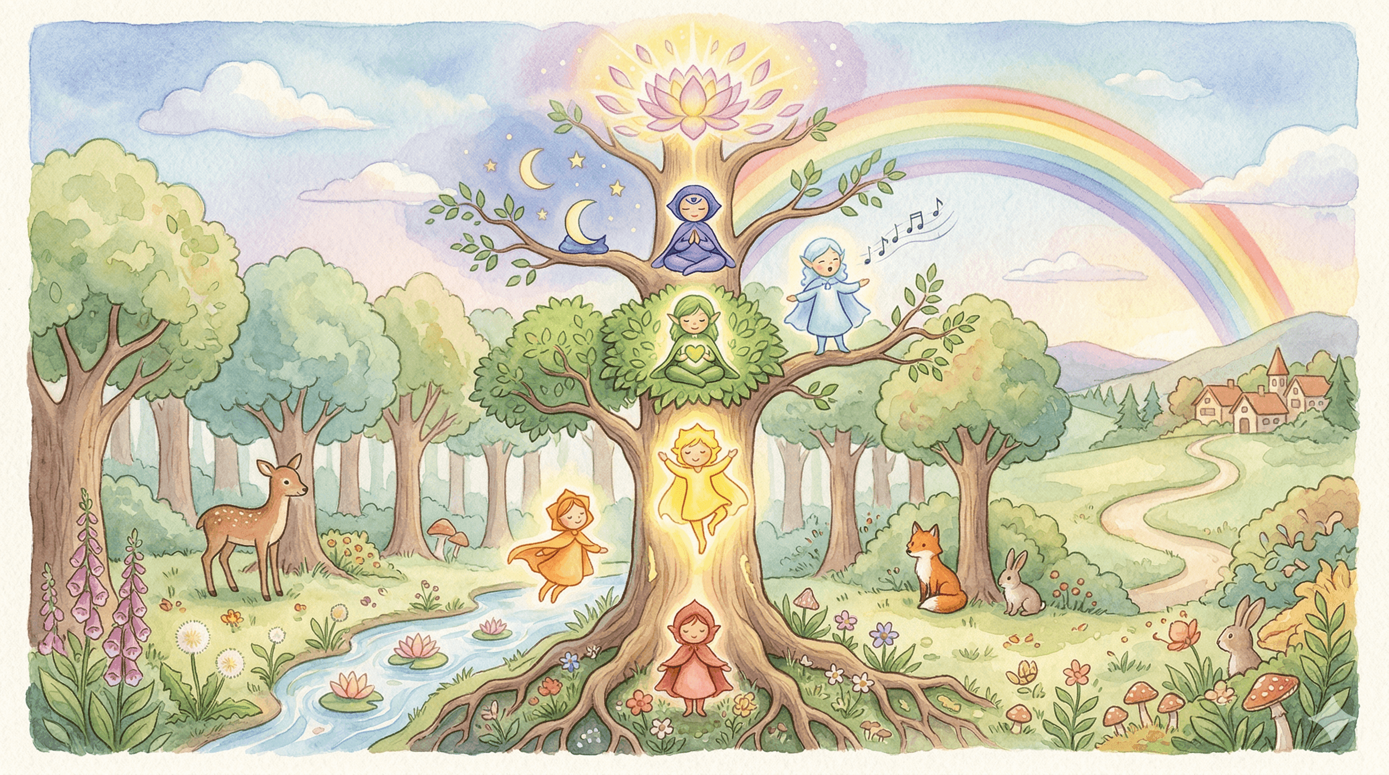 Los Guardianes del Arcoíris Escondido